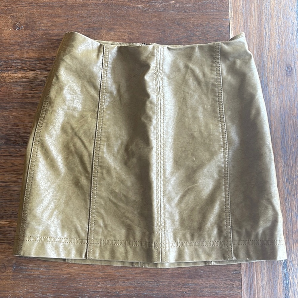 {Free People} Modern Femme Novelty Mini Skirt
